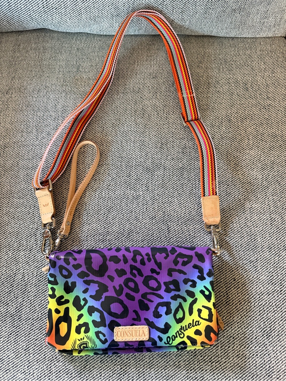 Consuela Semi Uptown crossbody leopard multicolor
